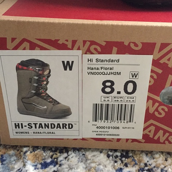 NWT Vans snowboard hi-standard boot women’s - Picture 6 of 8